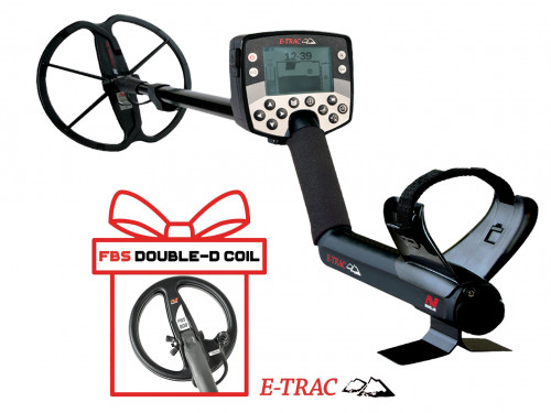 Metal Detector Minelab E-Trac Universal + Minelab 8" FBS coil