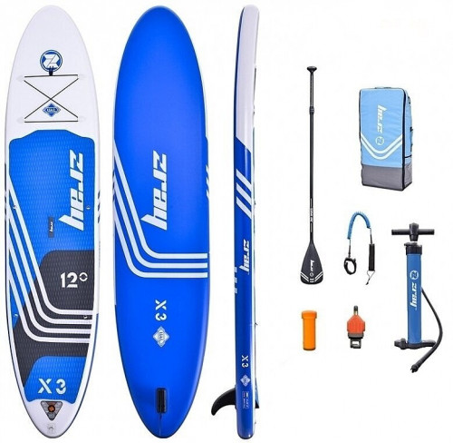 SUP board Zray X-Rider Epic X3, 365x81x15 cm