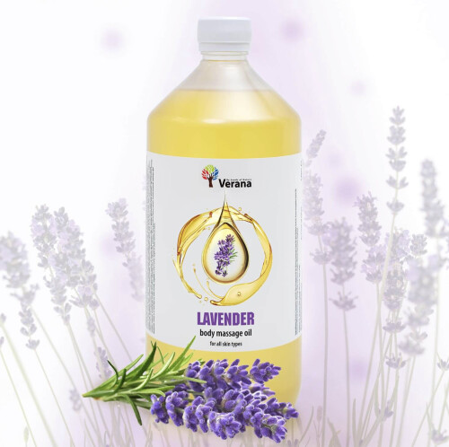 Массажное масло для тела Verana Professional, Лаванда 1 литр