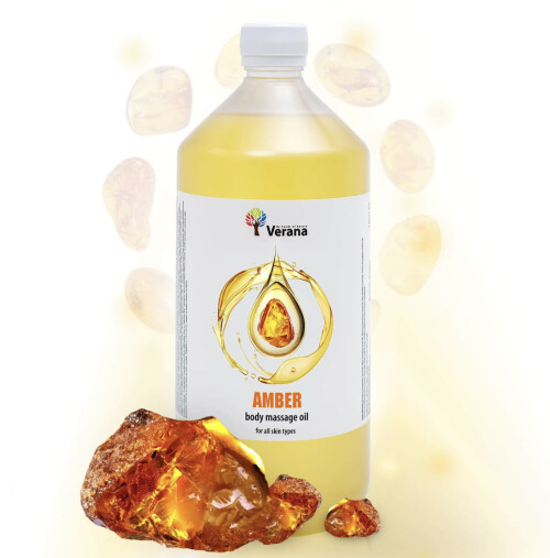 Masāžas eļļa ķermenim Verana Professional, Dzintars 250ml