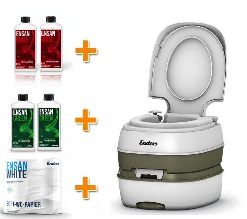 Enders Deluxe komplekts GREEN Active XL (iztukšošanai dārzā, 30 uzpildes)