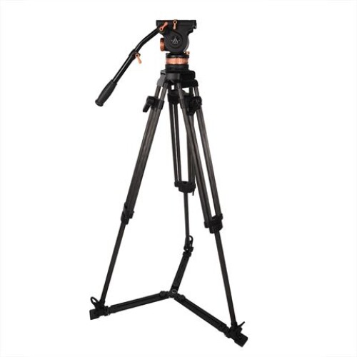 Nest Professional Tripod EI-7080-AA + Fluid Damped Pan Head