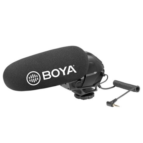 Kondensatora mikrofons Boya Shotgun BY-BM3031