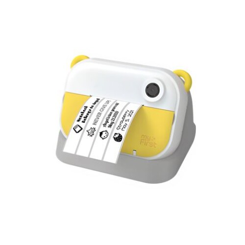 myFirst Camera Insta Wi Yellow + Free Wi Thermal Sticker Color Pattern