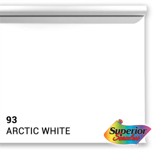 Superior Background Paper 93 Arctic White 2.18 x 11m