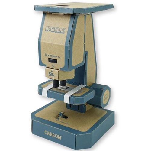 Carson Kids Optigami Build-Your-Own Microscope Kit