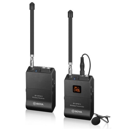 Boya Microphone Set Wireless SR-WFM12 VHF