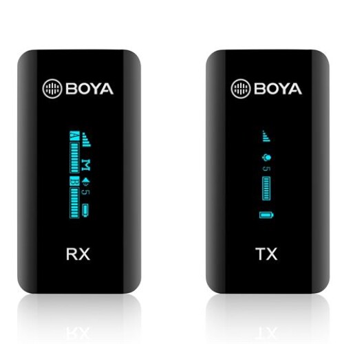 Boya 2.4 GHz Dual Lavalier Microphone Wireless BY-XM6-S1