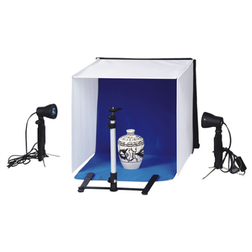 Linkstar Photo Box Kit PBK-50 50x50 cm Foldable + 2x50W lamps