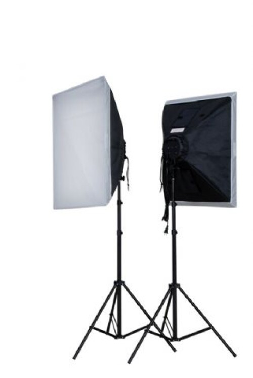 Komplekt Linkstar SLHK4-SB5050, 8x28W, 2x Softbox, 2x stands