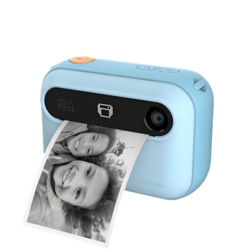 myFirst Camera Insta 20 Blue + Free Thermal Paper