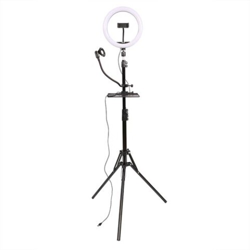 LED set with Ring Lamp and Microphone Holder StudioKing SK-K190