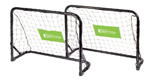 Divu futbola vārtu komplekts, 60x45x25cm bez bumbas