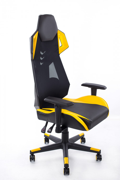 Gaming chair yellow-black BM1001