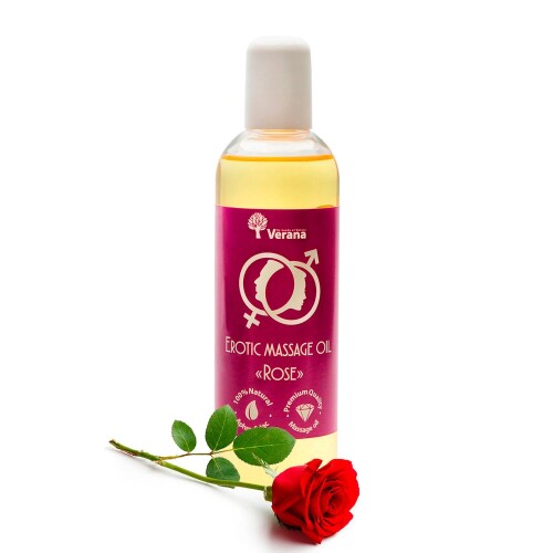 Erotic massage oil Verana, Rose 250 ml