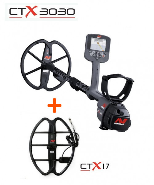 Metāla detektors Minelab CTX 3030+CTX 3030 17" spole