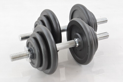 Metal Dumbell Set 2 x 20 kg