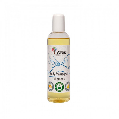 Masāžas eļļa ķermenim Verana Professional,Citrons 250ml