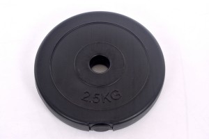 Vinila svaru disks hantelēm un stieņiem 2,5kg (31.5mm)
