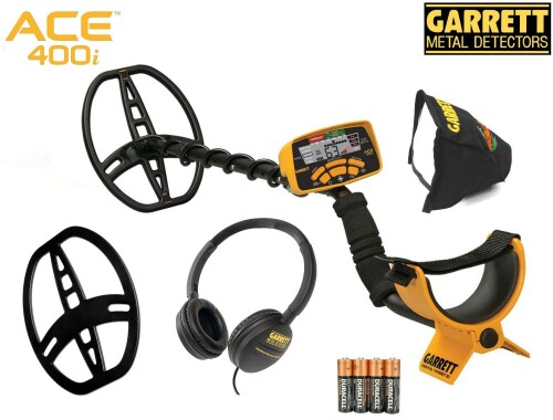 Metal detector Garrett ACE 400i + GIFTS