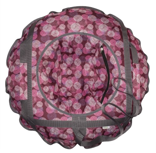Надувные Санки-Ватрушка “Bubbles” 95 cm, розовая