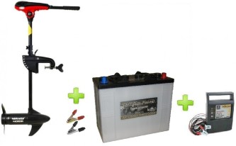 NERAUS NRS 36X + akumulators Intact Traktion-Power 125AH + impulsa lādētājs 9A + spailes