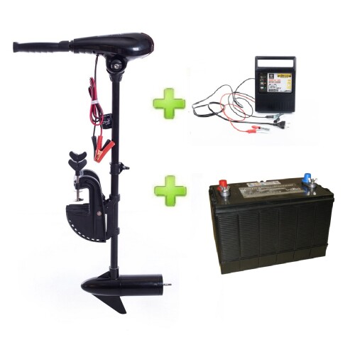 NERAUS NRS 36X + аккумулятор Intact Traktion-Power 120AH + зарядка DECA 9A