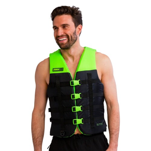 Life jacket women Jobe Dual Unisex, lime green