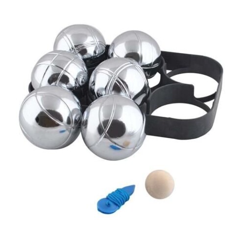 Petanque set with 6 balls and bag