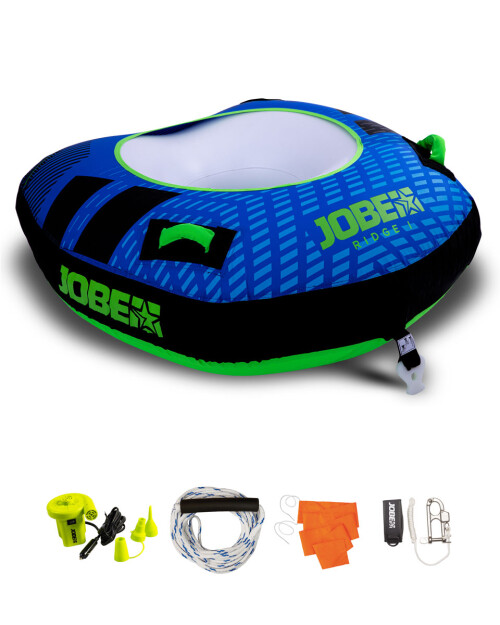 Towable Jobe Ridge 1P, blue, 130x44 cm (electric pump)