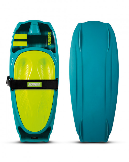Knībodrs Jobe Streak Kneeboard uz ceļiem braucamais dēlis, zilganzaļš