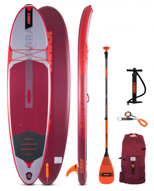 SUP board Jobe Yarra 320x81.3x15 cm, red