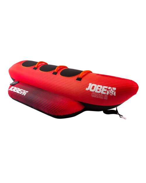 Надувная водная ватрушка Jobe Chaser 3P красный, 299x120x63см