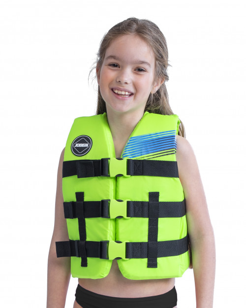 Life jacket for kids Jobe Nylon Life Vest, lime green
