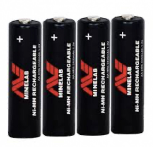 Minelab AA NiMH uzlādējamās baterijas (3011-0406)