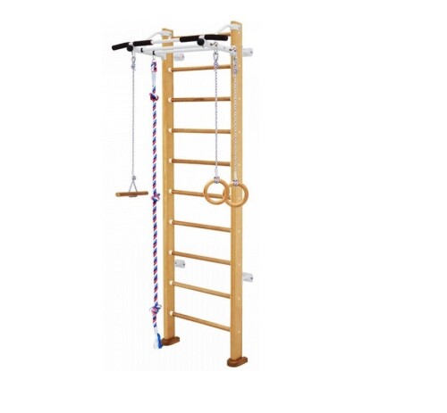 Wooden Swedish Wall Carousel Adler, Beige, 00178