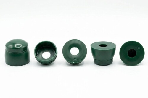 Plastmasas vāciņš skrūvēm 12 mm, zaļš
