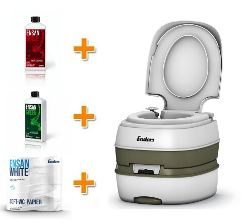 Enders Deluxe komplekts GREEN Active (iztukšošanai dārzā, 15 uzpildes)
