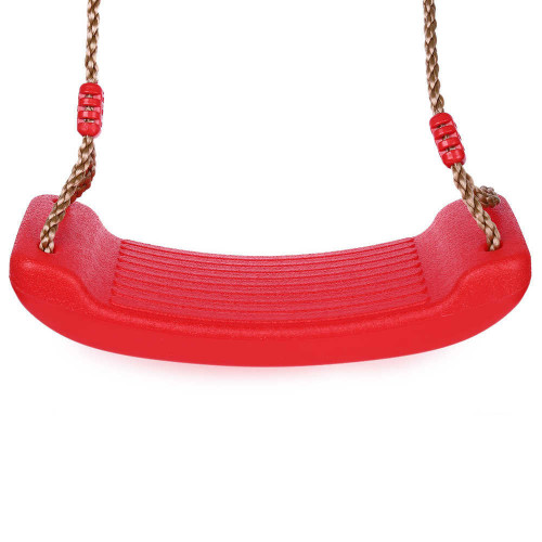 Plastic swing Just Fun, length 175 cm, red