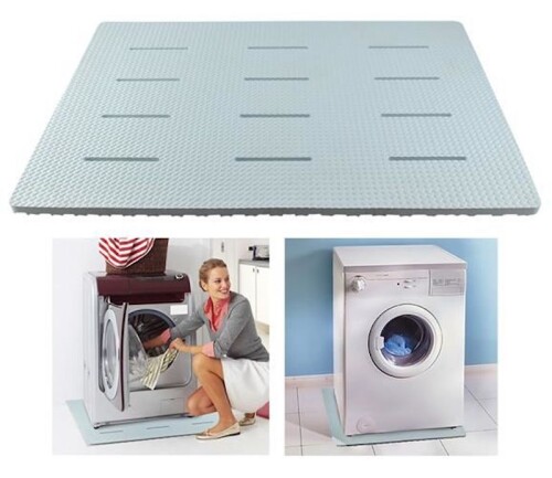 Antivibrācijas paklājs zem veļas mašīna vannas istabā (00006064)