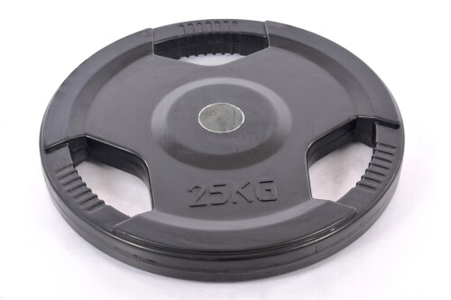 Olympic rubberized weight disk 25kg (50mm)