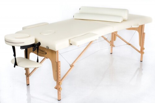 Massage Table + Massage Bolsters RESTPRO® Classic-2 Cream