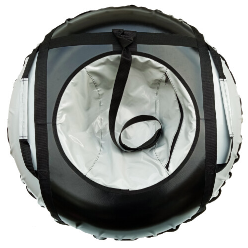 Надувные Санки-Ватрушка “Snow Tube” 80 см, Черно-Серый
