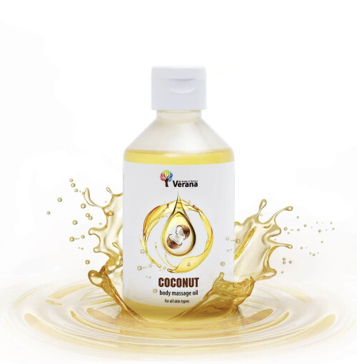 Массажное масло для тела Verana Professional, Кокос 250мл