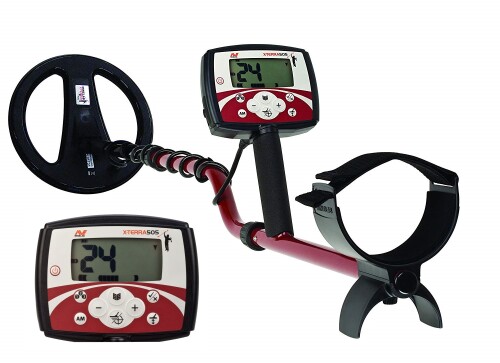 Minelab X-Terra 505 с катушкой 10.5" 7.5kHz DD металлодетектор (3705-0111)