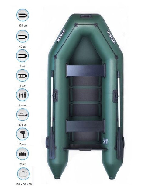 Inflatable rubber boat Storm STM-300