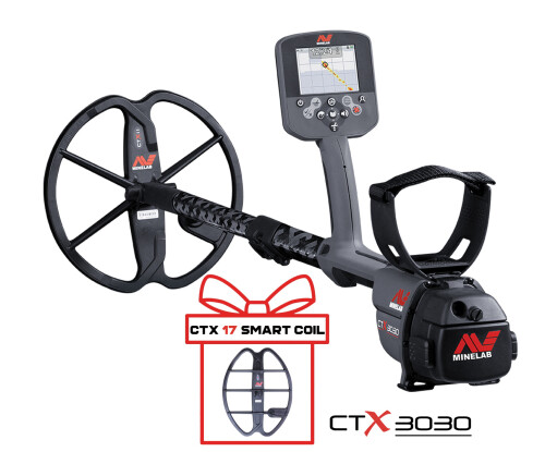 Metāla detektors Minelab CTX3030 + DĀVANA: CTX 3030 17" SPOLE