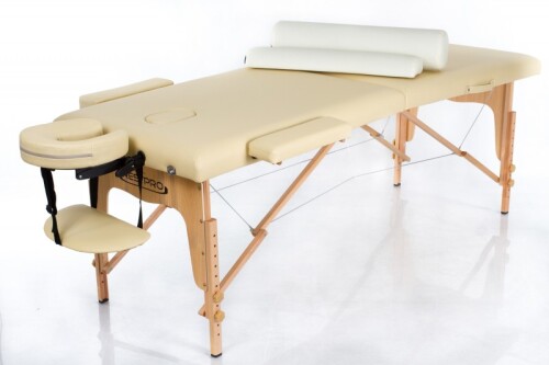 Massage Table + Massage Bolsters RESTPRO® Classic-2 Beige