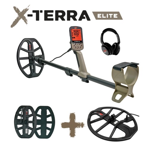 Metāla detektors Minelab X-Terra Elite Expedition Pack + DĀVANA 15x12" EQX spole