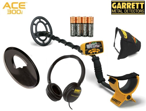 Metal detector GARRETT ACE 300i + GIFTS